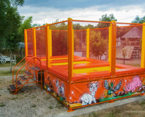 3 mini trampolini - Parc Saint Clar France